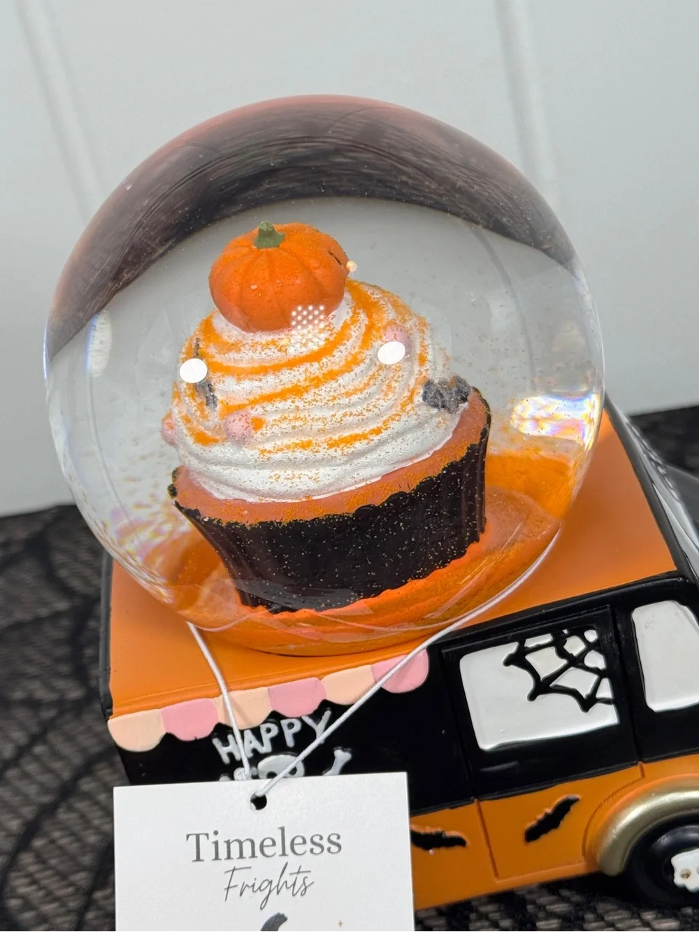 NEW Summerween Timeless Frights Ice Cream Truck Halloween Snow Globe